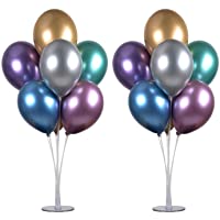 Los mejores  - PILIN Kit de Soporte de Globos de Mesa de 28 &quot-de Altura para Decoraciones de Fiestas de cumpleaños y Decoraciones de…